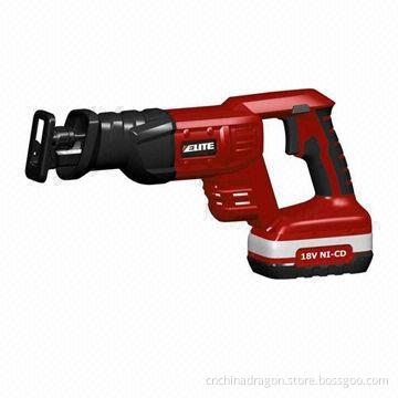 18V Reciprocating Saw with 80mm Cutting Capacity, Sized 43 x 34.5 x 23cm